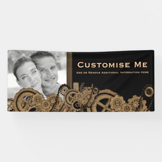 Dampfmaschine (Brassy) Banner (Horizontal)