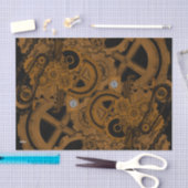 Dampfmaschine (Kupfer) Seidenpapier (Handwerk)