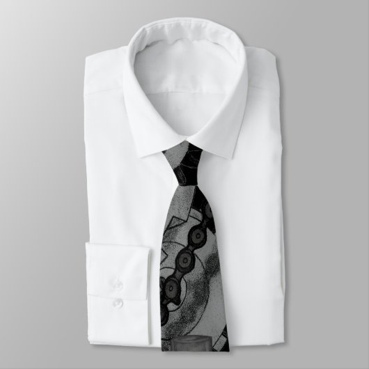 Dampfmaschine (Monochrom) Krawatte (Gebunden)
