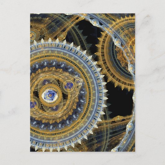 Dampfmaschine Postkarte (Vorderseite)