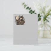 Dampfmaschine - Vintage Schatztruhe (Stehend Vorderseite)