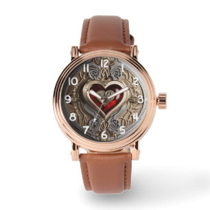 Dampfmaschine - Vintage Schatztruhe Armbanduhr