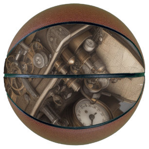 Dampfmaschine - Vintage Schatztruhe Basketball
