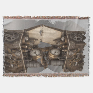 Dampfmaschine - Vintage Schatztruhe Decke