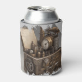 Dampfmaschine - Vintage Schatztruhe Dosenkühler (Kanne Vorderseite)