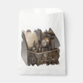 Dampfmaschine - Vintage Schatztruhe Geschenktütchen (Vorderseite)