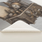 Dampfmaschine - Vintage Schatztruhe Sherpadecke (3/4)