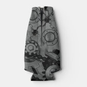 Dampfmaschine (Vollfarbe) Flaschenkühler (Rückseite)