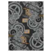 Dampfmaschine (Vollfarbe) Tischdecke (Vorderseite)