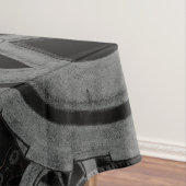 Dampfmaschine (Vollfarbe) Tischdecke (Beispiel)