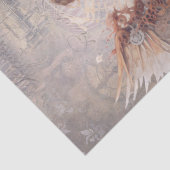 Dampfmaschinen-Engel Seidenpapier (Detail)