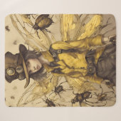 Dampfmaschinen-Punk Insekten-Dame Sherpadecke (Vorderseite (Horizontal))