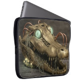 Dampfmechanischer Industrie-Alligator Laptopschutzhülle (Vorne Rechts)