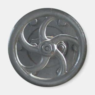 Dampfmotor Druckrad Kühlschrankmagnet