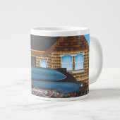 Dampfmotor Jumbo-Tasse (Vorderseite Rechts)
