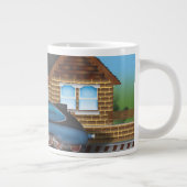 Dampfmotor Jumbo-Tasse (Rechts)