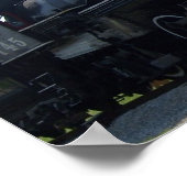 Dampfmotor Poster (Ecke)