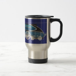 Dampfmotor Reisebecher
