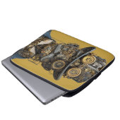 Dampfpanik-Mechanischer-Gentleman Laptopschutzhülle (Vorne Knopf)
