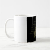 Dampfpanther-Eule-Blueprint-Tasse | Vintage-mechan Kaffeetasse (Links)