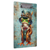 Dampfpunk-Frosch Klemmbrett (Rechts)
