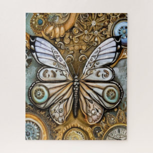 Dampfpunk-Schmetterling Puzzle