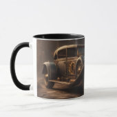 Dampfpunk-Stil-Klassiker-Auto Tasse (Links)