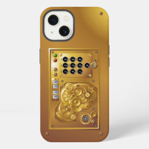 Dampfpunk-Uhr iPhone 13 Hülle