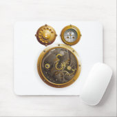 Dampfpunk-Uhr Mousepad (Mit Mouse)