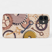 Dampfrad, Getriebe, Schlüssel, Alte Ölfarbe Case-Mate iPhone Hülle (Rückseite (Horizontal))