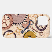 Dampfrad, Getriebe, Schlüssel, Alte Ölfarbe Case-Mate iPhone Hülle (Rückseite (Horizontal))