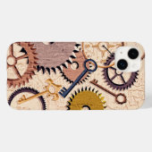 Dampfrad, Getriebe, Schlüssel, Alte Ölfarbe Case-Mate iPhone Hülle (Rückseite (Horizontal))