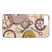 Dampfrad, Getriebe, Schlüssel, Alte Ölfarbe Case-Mate iPhone Hülle (Rückseite (Horizontal))