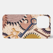 Dampfrad, Getriebe, Schlüssel, Alte Ölfarbe iPhone Hülle (Rückseite (Horizontal))