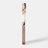 Dampfrad, Getriebe, Schlüssel, Alte Ölfarbe iPhone Hülle (Rechte Seite)