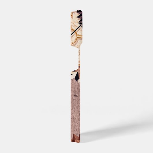 Dampfrad, Getriebe, Schlüssel, Alte Ölfarbe iPhone Hülle (Rechte Seite)