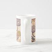 Dampfrad, Getriebe, Schlüssel, Alte Ölfarbe Porzellantasse (Rückseite)