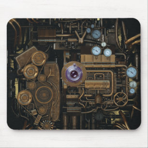 Dampfradar Messgerät Zahnrad Kamera Mousepad