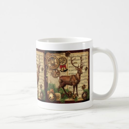 Dampfram-Christmas-Kaffeetasse Kaffeetasse (Rechts)