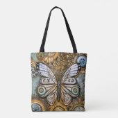 Dampfram-Schmetterling Tasche (Rückseite)