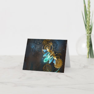 Dampfraum-Glühwürmchen Karte