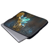 Dampfraum-Leuchtkäfer Laptopschutzhülle (Vorne Knopf)
