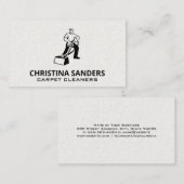 Dampfreiniger | Reinigungsdienste Visitenkarte (Vorne/Hinten)
