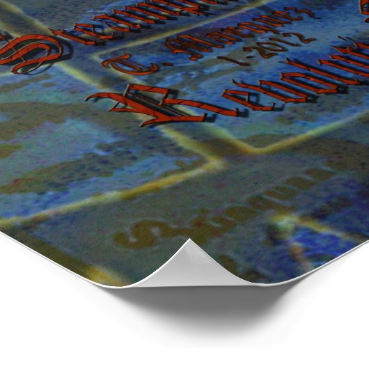 Dampfrevolution Poster (Ecke)