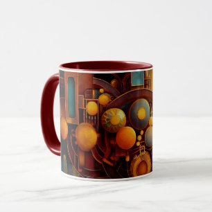 Dampfröhren-Mechanik-Orb-Komposition Tasse