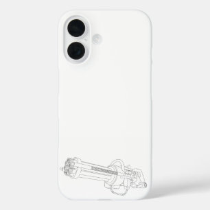 Dampfrotationgewehr iPhone 16 Hülle