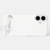 Dampfrotationgewehr Case-Mate iPhone Hülle (Rückseite (Horizontal))