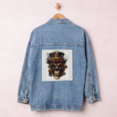Dampfrpunk-Schädelmotor Jeansjacke (Hangar)