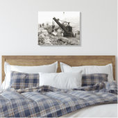 Dampfschiff, 1910 leinwanddruck (Insitu (Schlafzimmer))