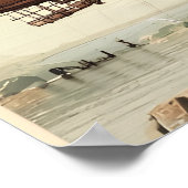 Dampfschiff 1 poster (Ecke)